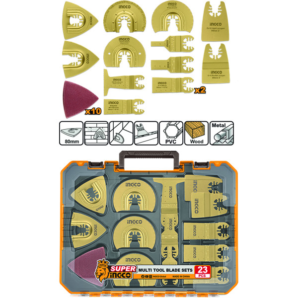 Set 23 accesorios Multiherramienta
