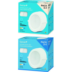 Downlight led 3+1 Circular