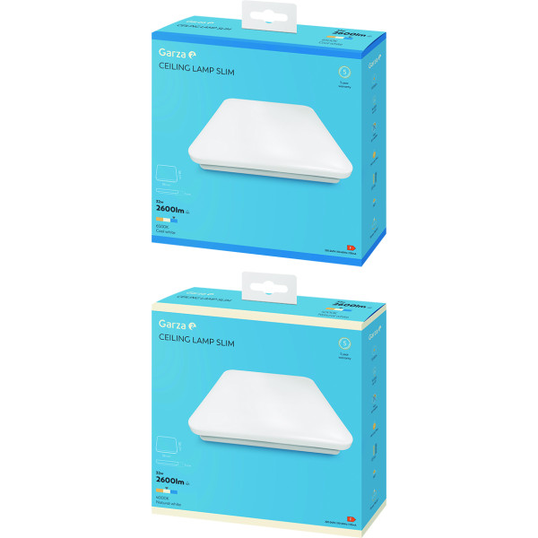 Plafon led Cuadrado slim 380