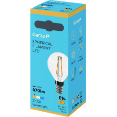 Bombilla led filamento esférica E14/4w