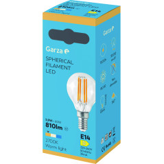 Bombilla led filamento esférica E14/5,9w
