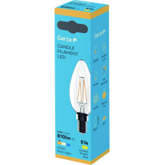 Bombilla led filamento vela E14/5,9w