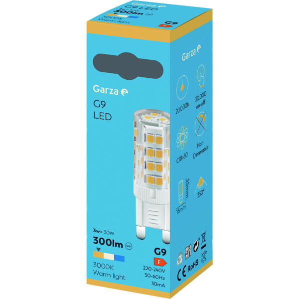 Bombilla led G9/3w
