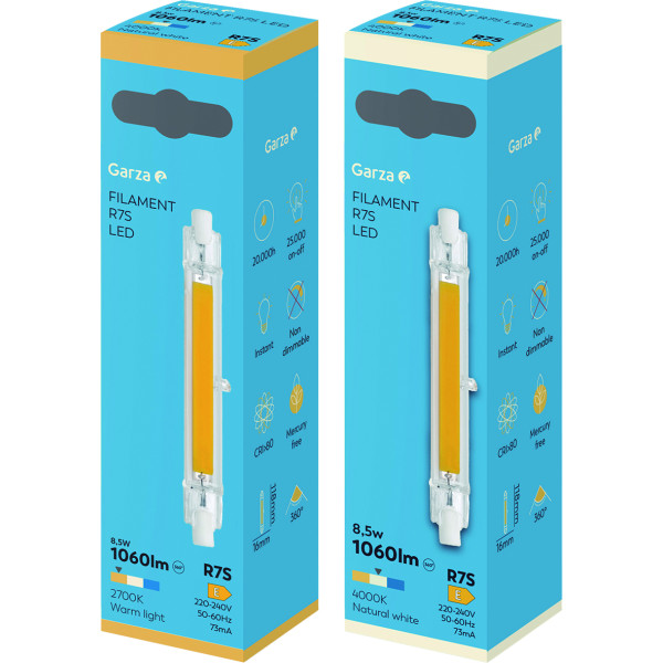 Bombilla led filamento R7s/8,5w