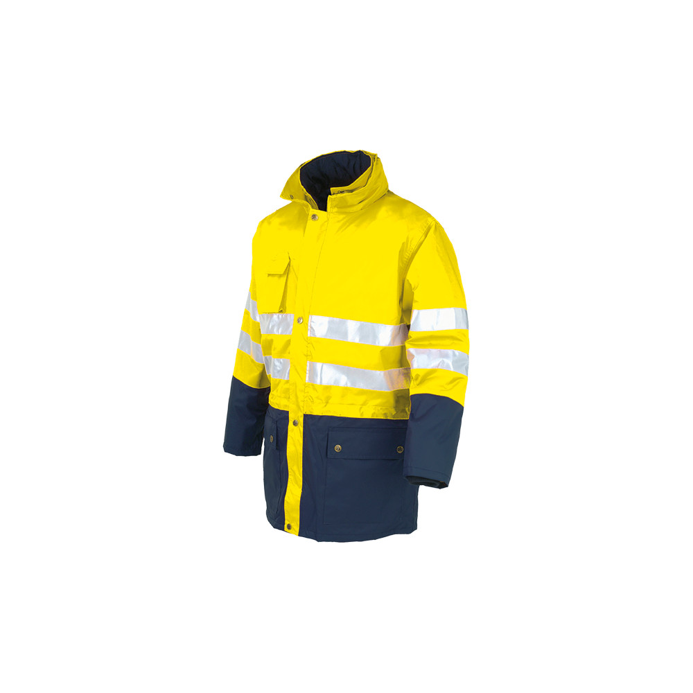 Parka triple uso Alta visibilidad