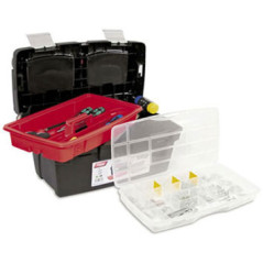 Caja herramientas con bandeja + est 500-e