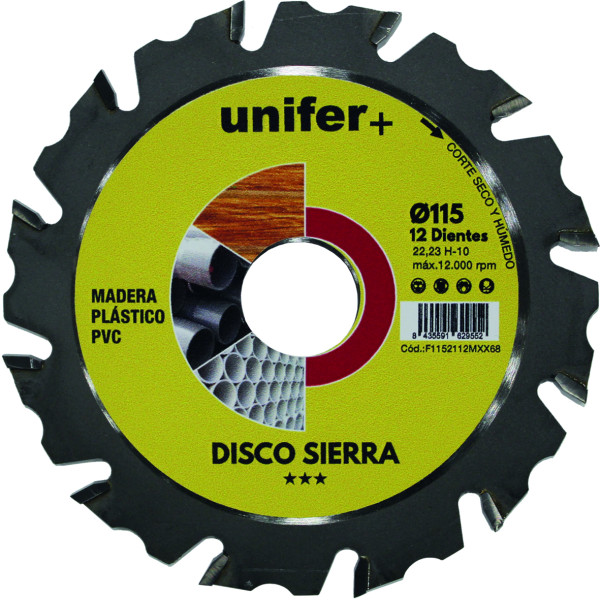 Disco tronzador Widia