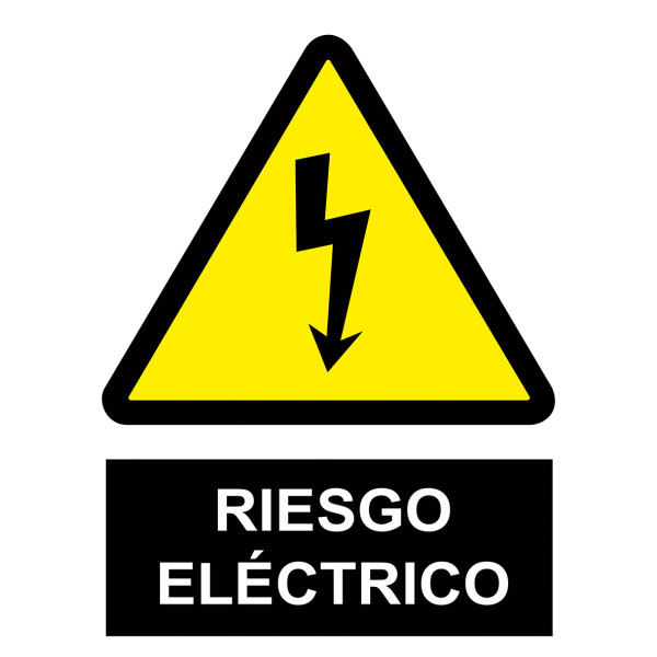 Señal advertencia peligro Riesgo eléctrico