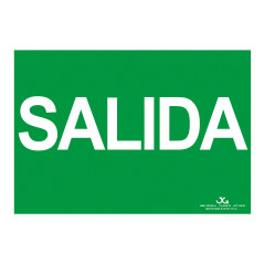 Señal fotolumiscente clase b Salida