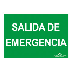 Señal fotolumiscente clase b Salida emergencia ev101