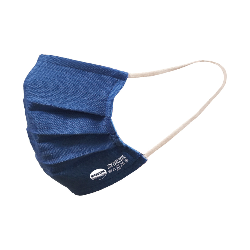 Mascarilla reutilizable M150 azul junior