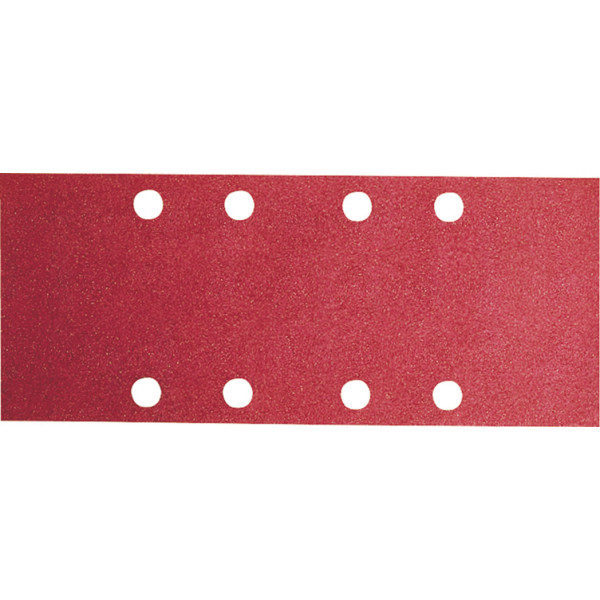 Lija rectangular 8 perforaciones tensa