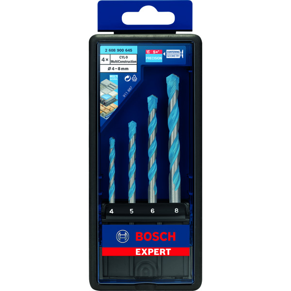 Juego brocas expert Robustline cyl9 4piezas