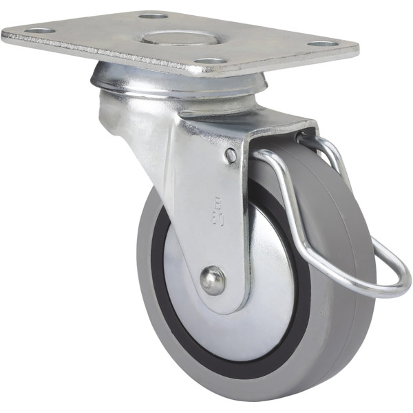 Rueda B-pgi con freno y placa superior