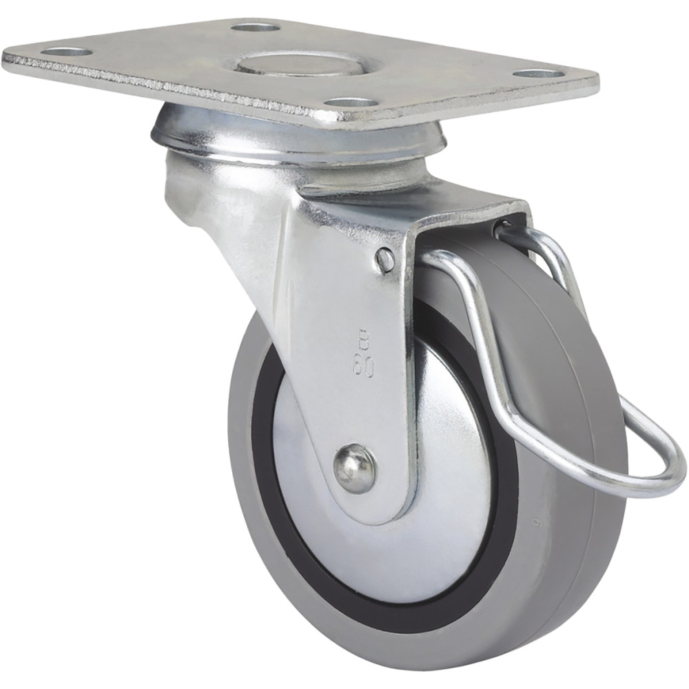 Rueda B-pgi con freno y placa superior