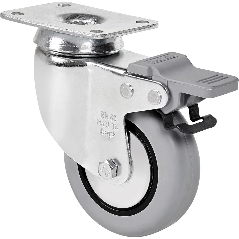 Rueda Bh-pgi con freno y placa superior