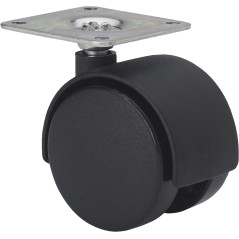 Rueda Dk negro platina