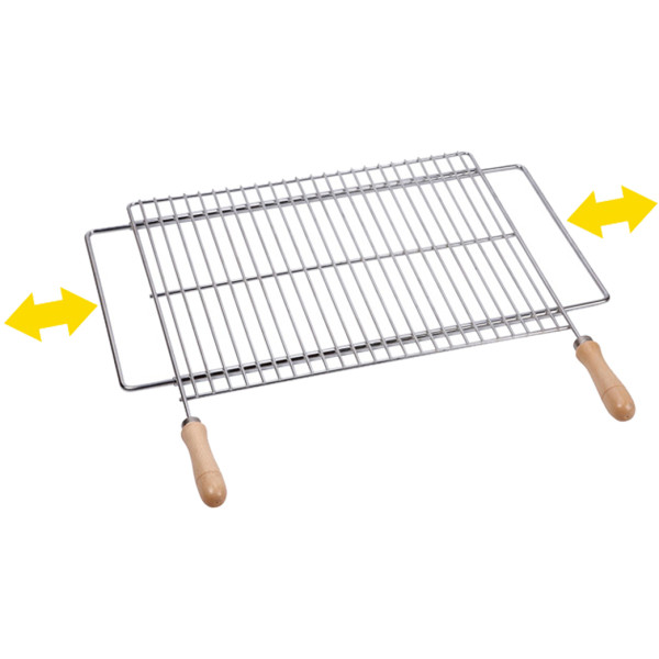 Parrilla acero inox Extensible