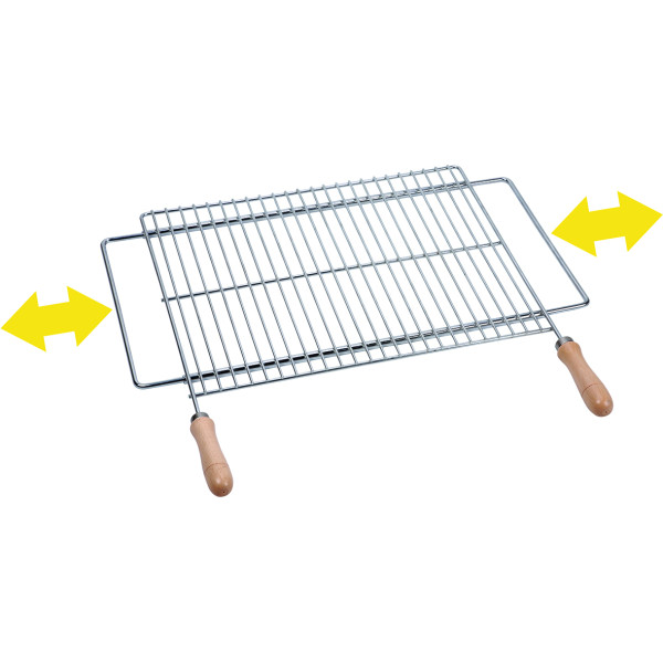 Parrilla acero zincado Extensible