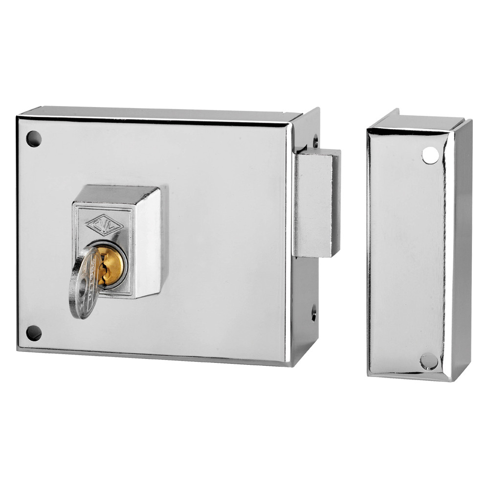 Cerradura hierro esmaltado Sobreponer 1124a-124a