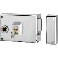 Cerradura hierro esmaltado Sobreponer 1125br