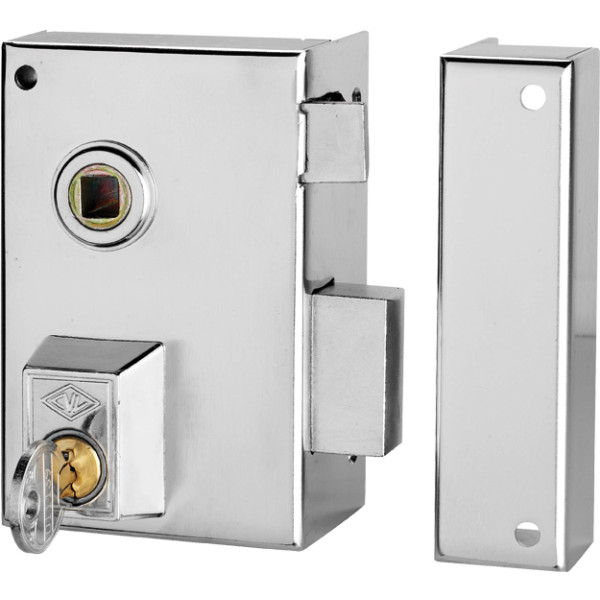 Cerradura hierro esmaltado Sobreponer 56b/br-156b/br