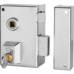 Cerradura hierro esmaltado Sobreponer 56b/br-156b/br