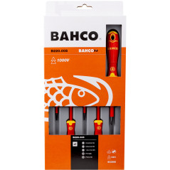 Juego destornillador aislado Bahcofit b220.005