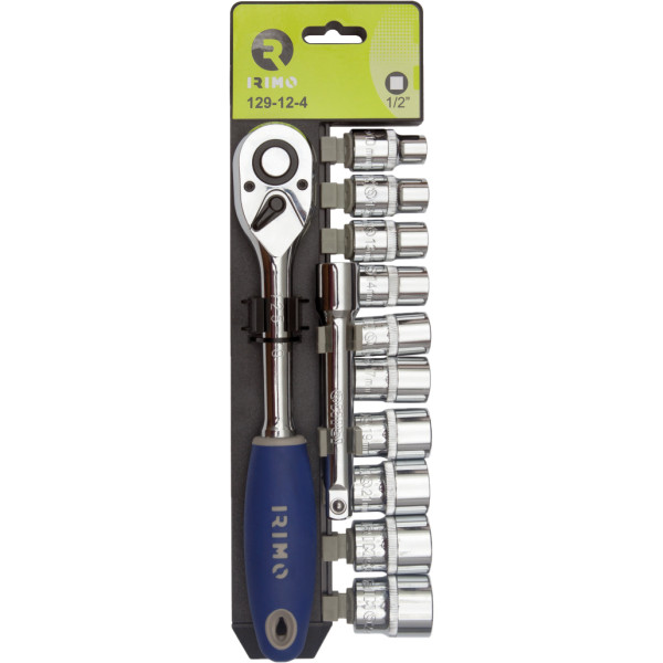 Juego carraca 1/2" 129-12-4