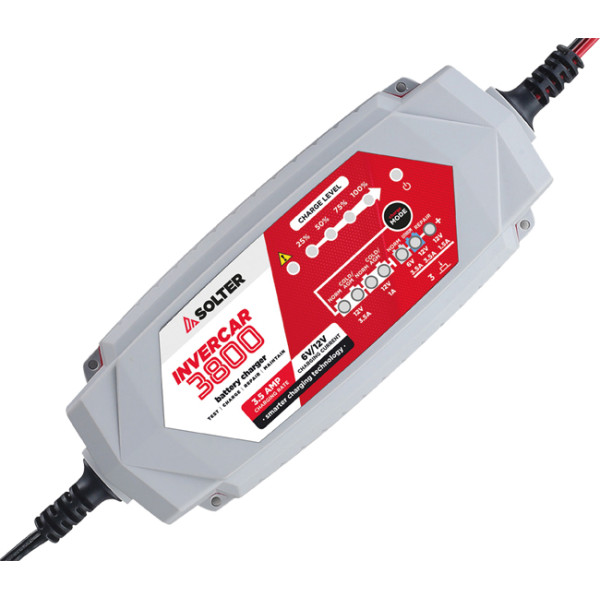 Cargador baterías Invercar 3800