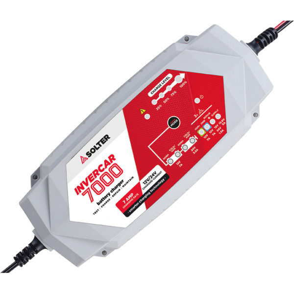 Cargador baterías Invercar 7000