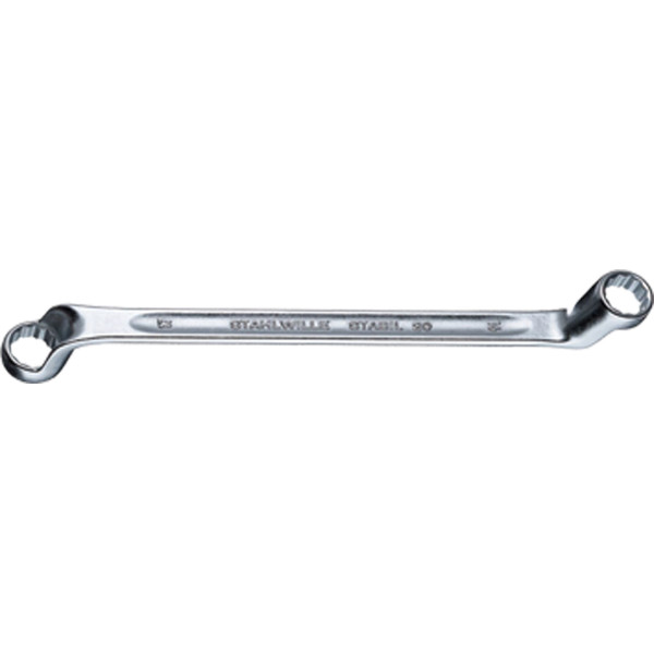 Llave estrella acodada 20
