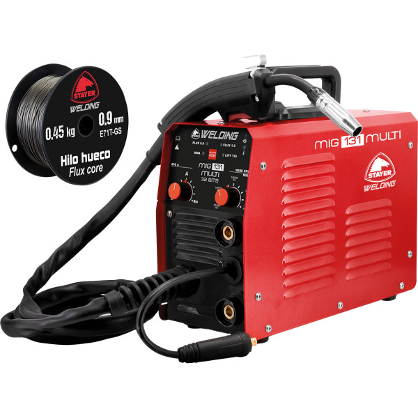 Equipo soldar Mig 131 multi + bobina 0,45 kg