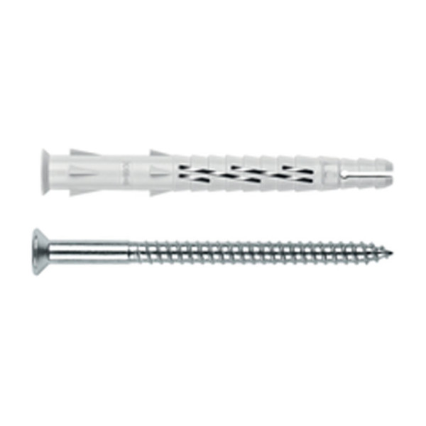Taco de nylon universal Cabeza avellanada tnux