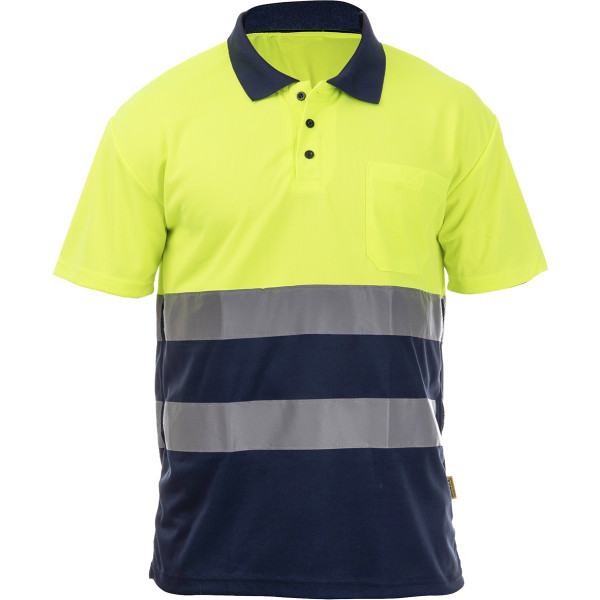 Polo alta visibilidad Rock hv ss