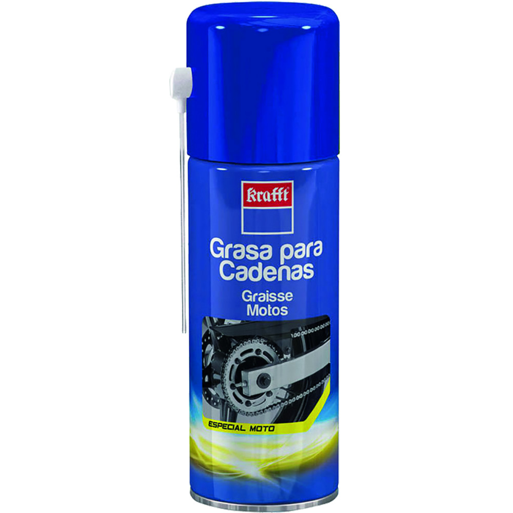 ▷ Grasa cadena moto spray 400ml 15214 de krafft ®