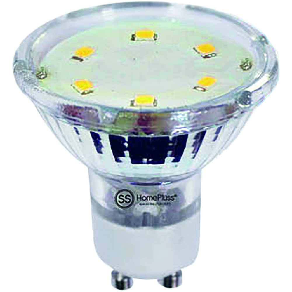 LAMPARA DIC.LED CRISTAL GU10 5W 6000K