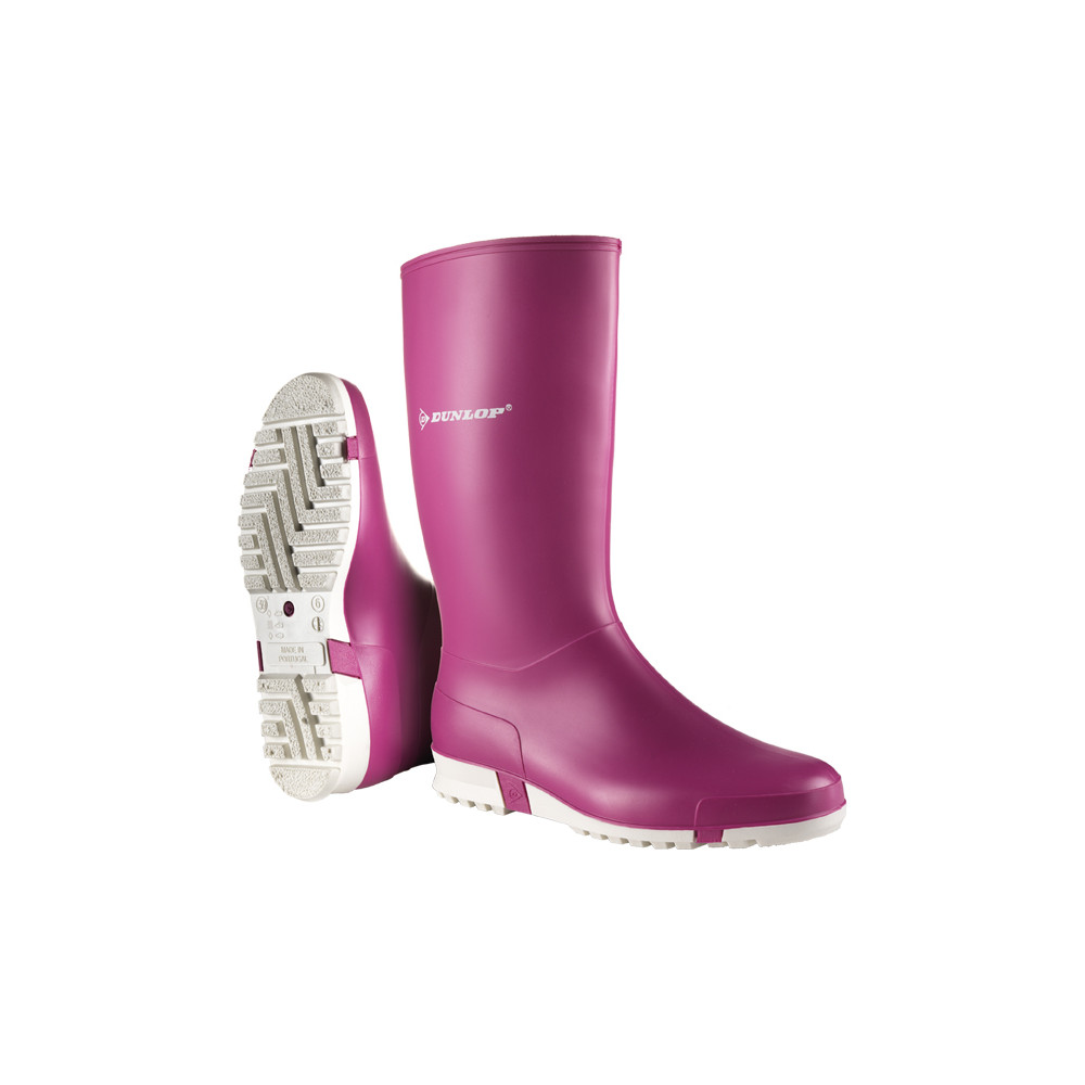 Bota caña alta Sport rosa