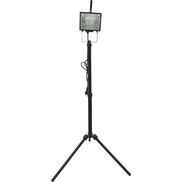 Proyector halógeno Con trípode. 1 foco