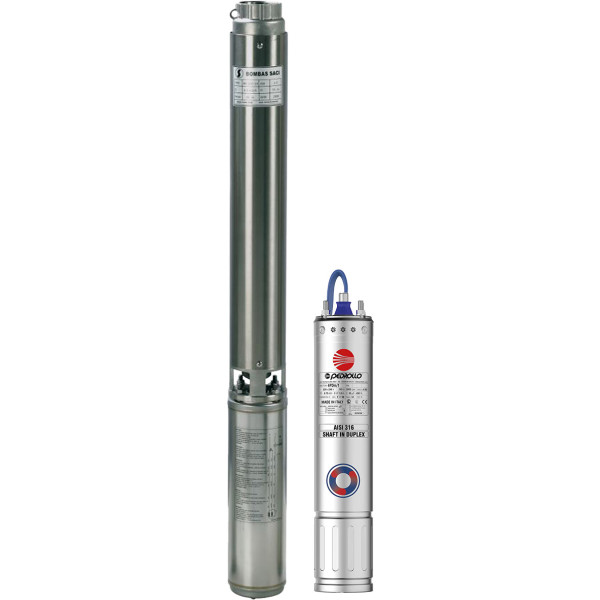 Bomba Sumergible ar 4" + motor 4pdm