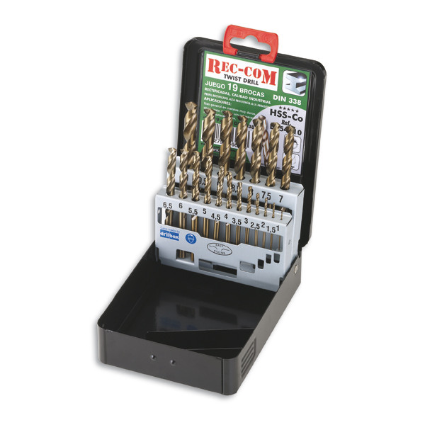 Juego brocas Hss/c 338