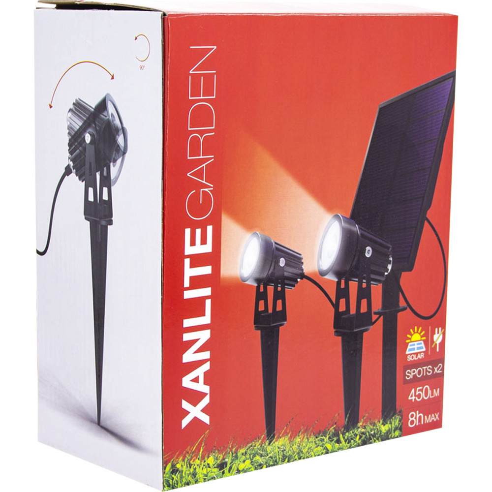 Proyector solar led (2 unidades)