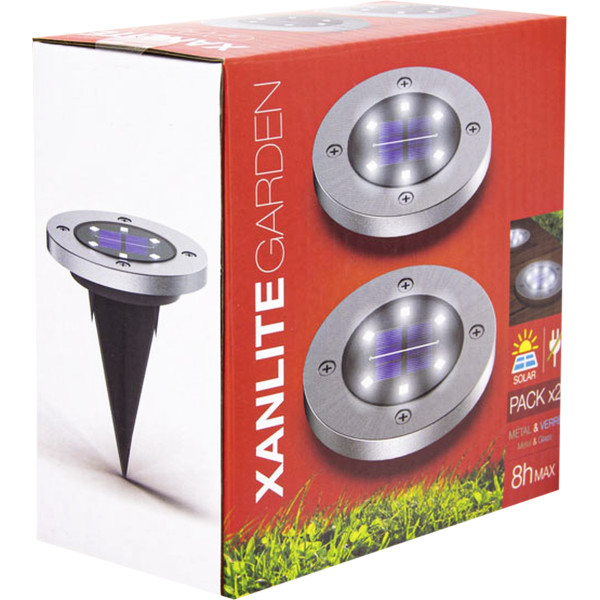 Spot solar led (2 unidades)