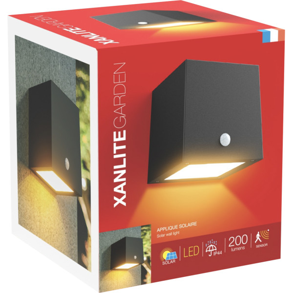 Aplique solar led Con sensor aps200d