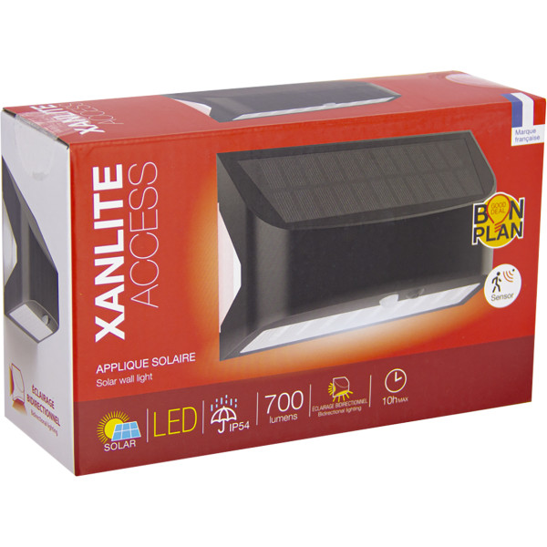 Aplique solar led Con sensor apsar