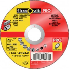 DISCO FLEXOVIT INOX A60SBF41 115X1,0X22