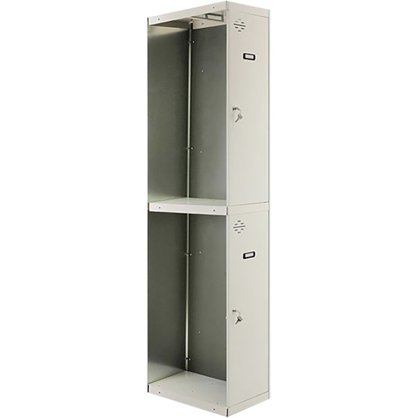 Armario metalico 30  adicional 2 puertas 180x30x50 gris