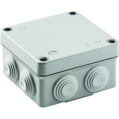 Caja estanca 7 conos ø25