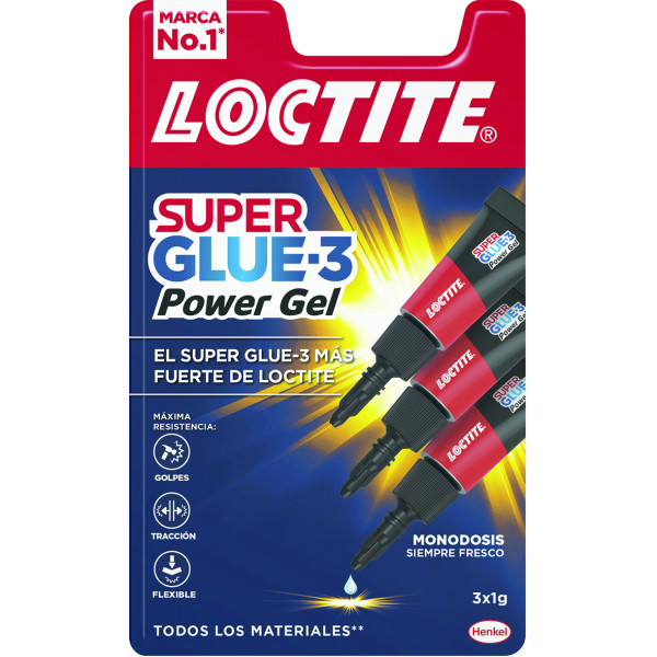 Super glue 3 Power gel mini trío